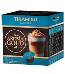 Coffee Capsules AROMA GOLD Tiramisu, 256g